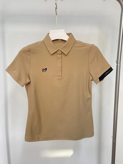 Master Bunny 高尔夫 女士 弹力透气翻领短袖polo领T恤 商品图9