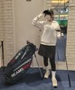 BEAMS GOLF 女款 秋冬新款橙标绗缝款连帽印花宽松运动卫衣 商品缩略图13