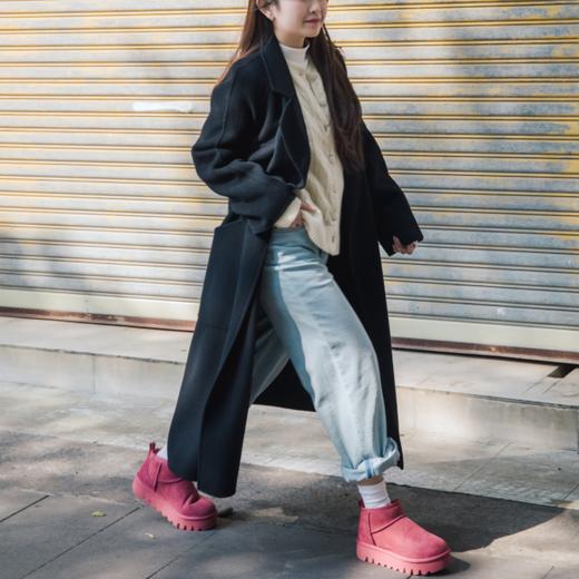 起程厚底mini款雪地靴|4cm厚底，专利大底，百搭显高显腿细 商品图2