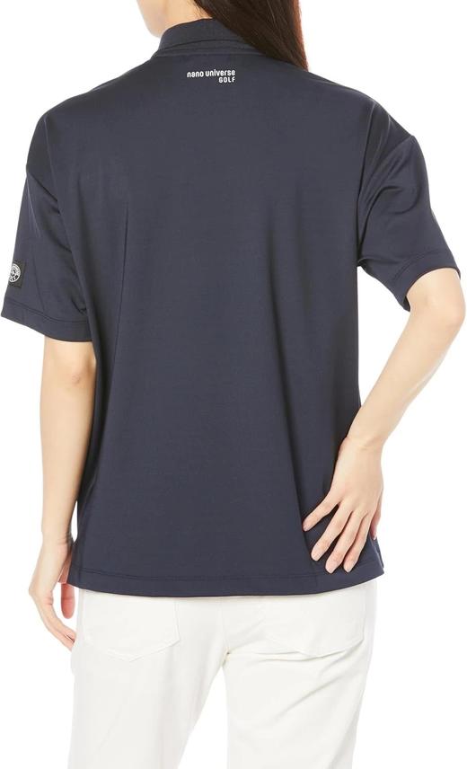 【nano universe GOLF】女士高尔夫 经典Polo衫短袖T恤 夏季宽松 翻领 简约字母印花 商品图14