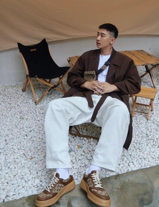 男女同款GU老花饼干鞋全皮 商品图5