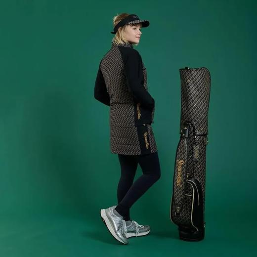 Resurrection GOLF  女款 冬季新款运动保暖绗缝中棉拼接夹克立领外套+中棉短裙 商品图3