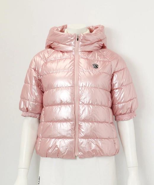 2024秋冬新款ARCHIVIO高尔夫女士 绗缝保暖中袖光面连帽夹克外套 商品图5