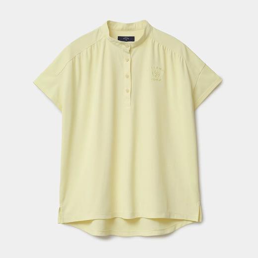 日版高尔夫Callaway1982女士纯色立领短袖凉感200cc透气面料 商品图3