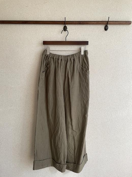 Atelier d'antan麻质直筒阔腿裤 商品图13