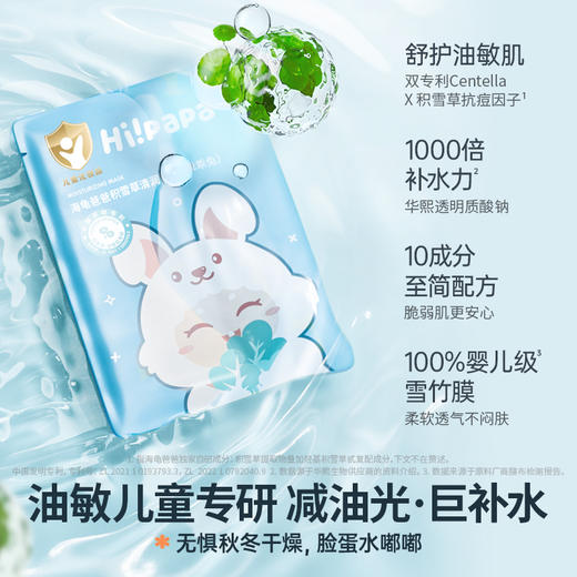 海龟爸爸积雪草清润面膜 商品图2