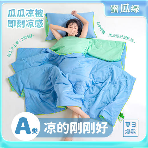 【品牌直发】加倍生活A类氨纶凉感丝西瓜大豆夏被 5色可选yc0311009 商品图0