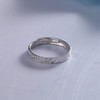 【宏艺珠宝】素笺花影·银s925戒指 商品缩略图1