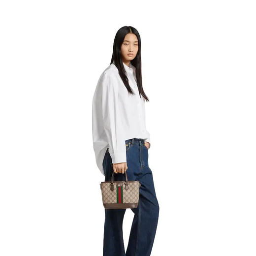 GUCCI 古驰 女士Ophidia系列小号托特包 混色 836848 FAE0J 9867 商品图6