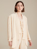 宽松廓形醋酸光泽肌理感休闲西装外套 商品缩略图1