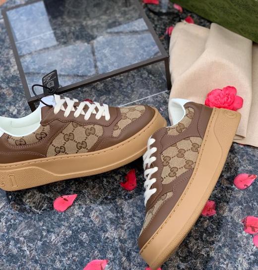 男女同款GU老花饼干鞋全皮 商品图11
