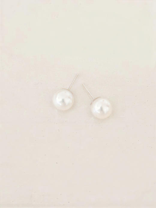 【新年优惠特价】AKOYA珍珠耳针 ·18k金镶嵌海水珍珠耳针 商品图5