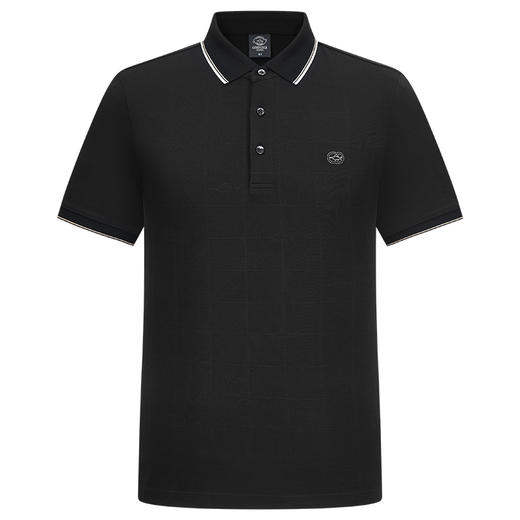 【莱赛尔】2026夏季新款翻领上衣T恤男青年休闲撞色POLO衫 商品图4