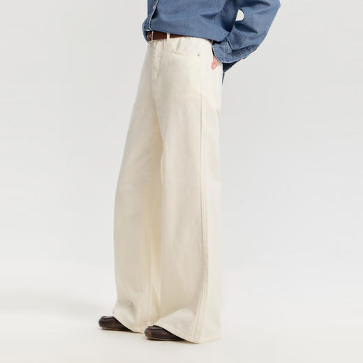 笛莎/Deesha 青少年2026年春季新款斜纹喇叭裤 商品图3