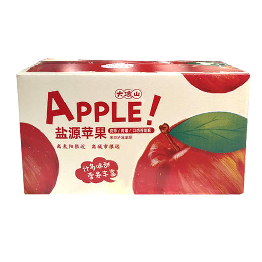 【顺丰快递】盐源丑苹果应当季正宗脆甜红富士苹果现摘新鲜水果整箱 商品图0