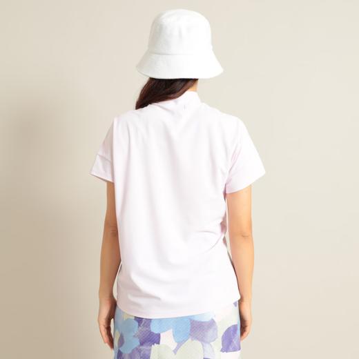 Callaway 高尔夫女士 蝴蝶结绑带不规则收腰短袖 宽松半高领 吸水速干 商品图10