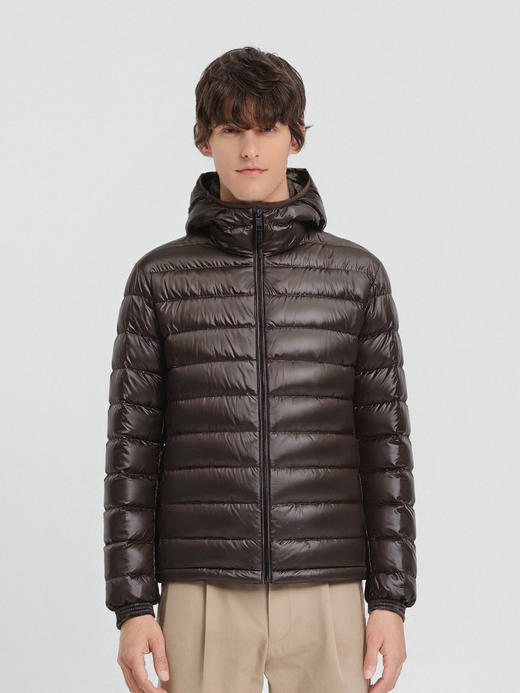 callisto咖色白鹅绒羽绒服 商品图2