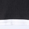 88171SDSA男装2026新款高贵轻奢潮牌时尚撞色假两件圆领长袖T恤百搭潮 商品缩略图3