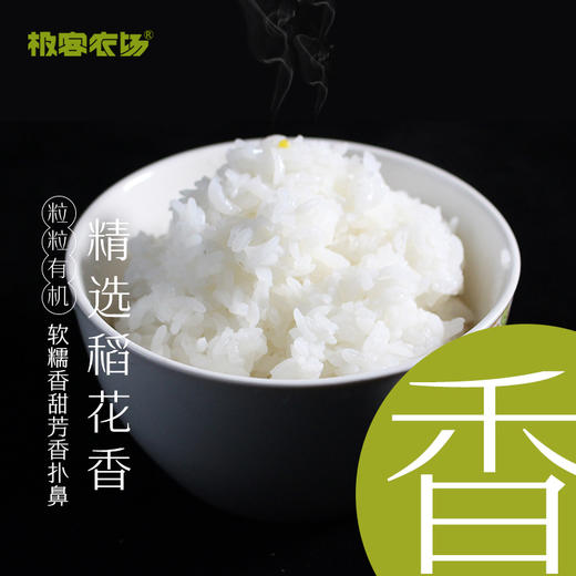 有机鸭田鲜米| 米和水比例在1:1～1.2 古法共做  现磨现发   粗磨保留胚芽和微量稻壳 种植生产双认证  稻花香 香甜软糯  5斤家庭装⭐️中通/顺丰快递 商品图2