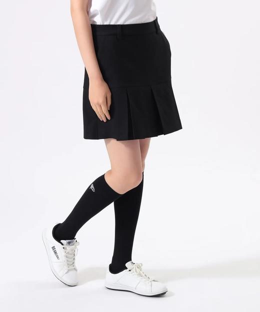 BEAMS 女士高尔夫 秋冬 弹力a字纯色百褶裙 运动百搭防走光 商品图7