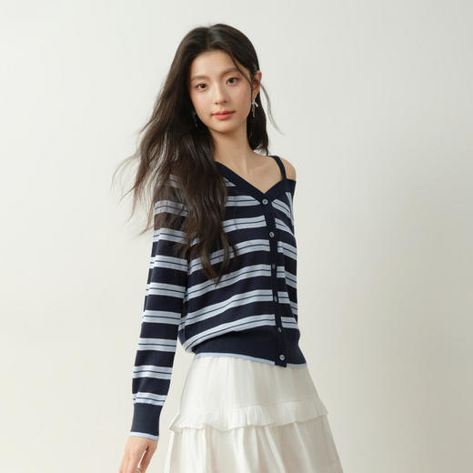 【严选】诗凡黎春秋毛衫开衫7H3130661 商品图2