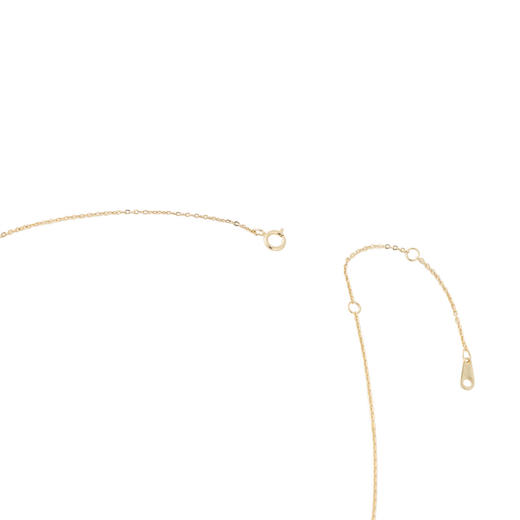 三彩2026新款车花小马吊坠项链法式轻奢甜美立体纹理星星通勤约会 商品图4