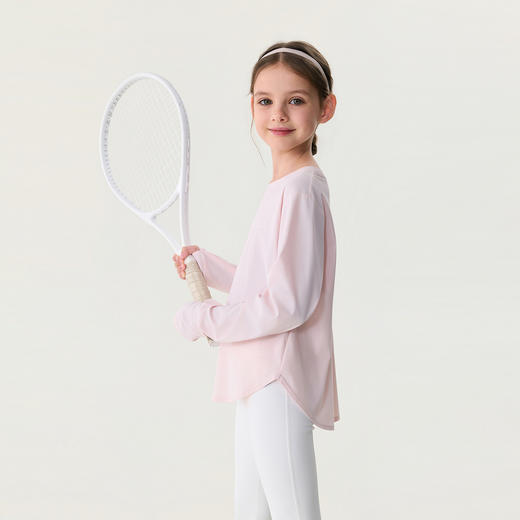 马克珍妮高弹透气女童轻薄运动T2026年春装新款560232 商品图4