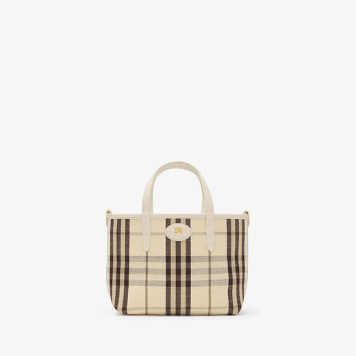 BURBERRY 巴宝莉 女士迷你双面 Bloomsbury 系列提挎包 米色 8119626 B7348 商品图0