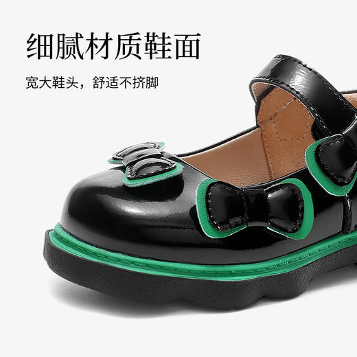 泰兰尼斯春款小童段甜美可爱女童小皮鞋M03X3A2578 商品图2