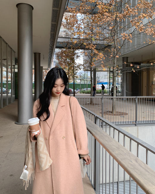 金蘑菇菇【黑标2代｜新材质骆马绒】Llama骆马保暖双面呢大衣 商品图4