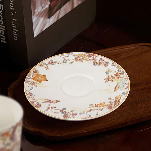 大英博物馆欧式中国风系列骨瓷咖啡杯碟-锦韵 商品图3