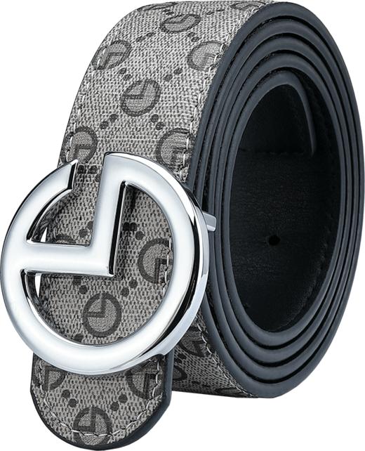 6934002269094 金利来goldlion 摩登印花皮带男皮带男士腰带简约皮带男腰带 1150MM*3.4CM 商品图0