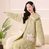 【YW】无忧购年前可发货超厚实可爱长款三层夹棉家居服睡衣套装（截单后3-5天发货) 商品缩略图0