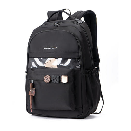 日系书包初中女生大容量高颜值小众简约双肩包高中学生休闲ins风 商品图1