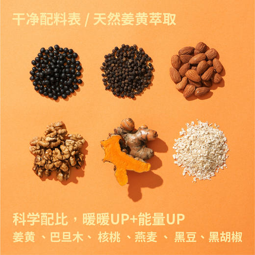 【核桃派派】姜黄核桃燕麦乳 商品图4