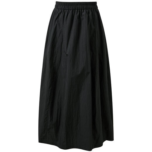 三彩2026春季新款设计感高腰半身裙A字裙长裙显瘦韩系气球裙M 商品图4