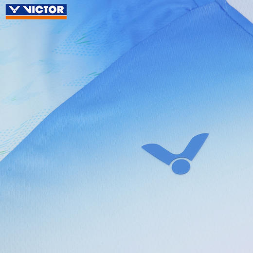 VICTOR威克多胜利羽毛球服速干男女款舒适短袖短裤运动套装TR-60023 商品图3