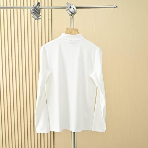 可隆春季女款半拉链立领春季打底衫上衣女款 女生 女士新款长袖T恤打底衫 商品图5