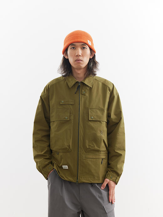 吃茶去chichaqu26春夏3M吸湿速干防撕裂翻领夹克城市户外山系 商品图0