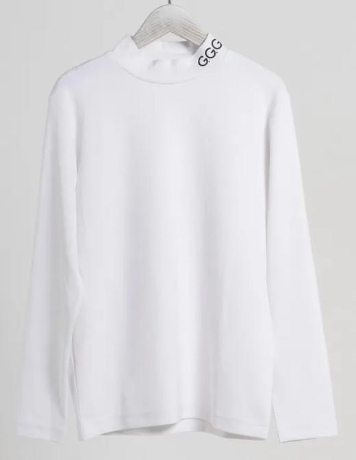 GGG 高尔夫 女士 经典长袖高领衫 光滑小高领T恤 运动休闲修身 商品图6