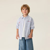 马克珍妮休闲复古男童纯棉格纹衬衫2026年春装新款560215 商品缩略图2