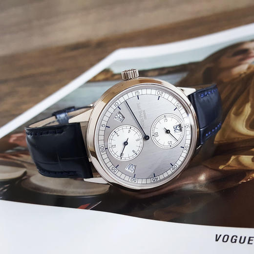 【95新】PATEK PHILIPPE 百达翡丽5235G-001自动机械机芯（PP印记）日期、星期、月份显示；年历 40.5MM（男款）复杂功能时计系列 18K白金100126NJ05 商品图7