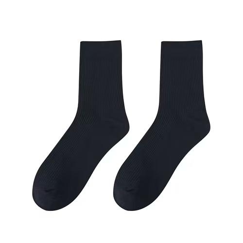 佐丹奴男款净色罗坑纹长袜（一扎2双）01156105 商品图2