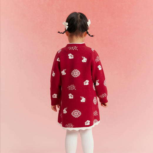 笛莎/Deesha 观山见联名女童国风连衣裙裙子 商品图4