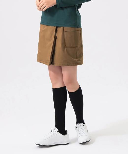 BEAMS 女士高尔夫 弹力网眼衬里口袋短裙 光泽顺滑 休闲百搭 商品图1