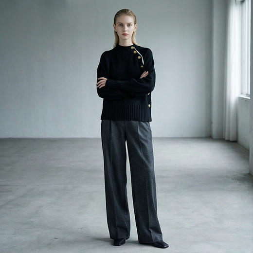 【咕咕同款】PALUOPO/PL圆领女衫ET23211R/约重447g 红色帕罗 商品图9