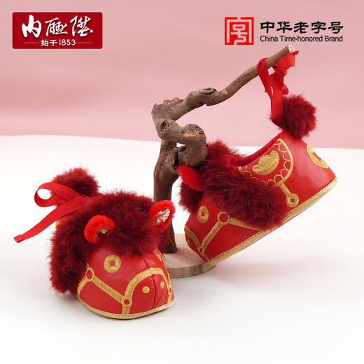 内联升招财萌马宝宝鞋5463C 商品图1