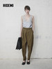HIDEMI 美丽奴羊毛经典松弛感锥形裤西裤长裤 商品缩略图3