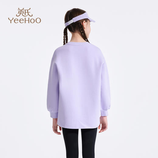 【英氏】【110-170】女童春秋圆领卫衣 商品图4