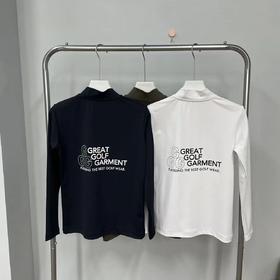 GGG 高尔夫 女士 经典长袖高领衫 光滑小高领T恤 运动休闲修身